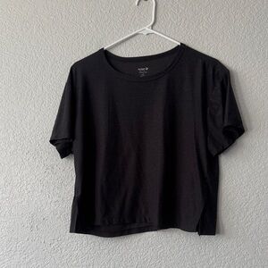 Old Navy Women's Dark Grey Short Sleeve Tee
